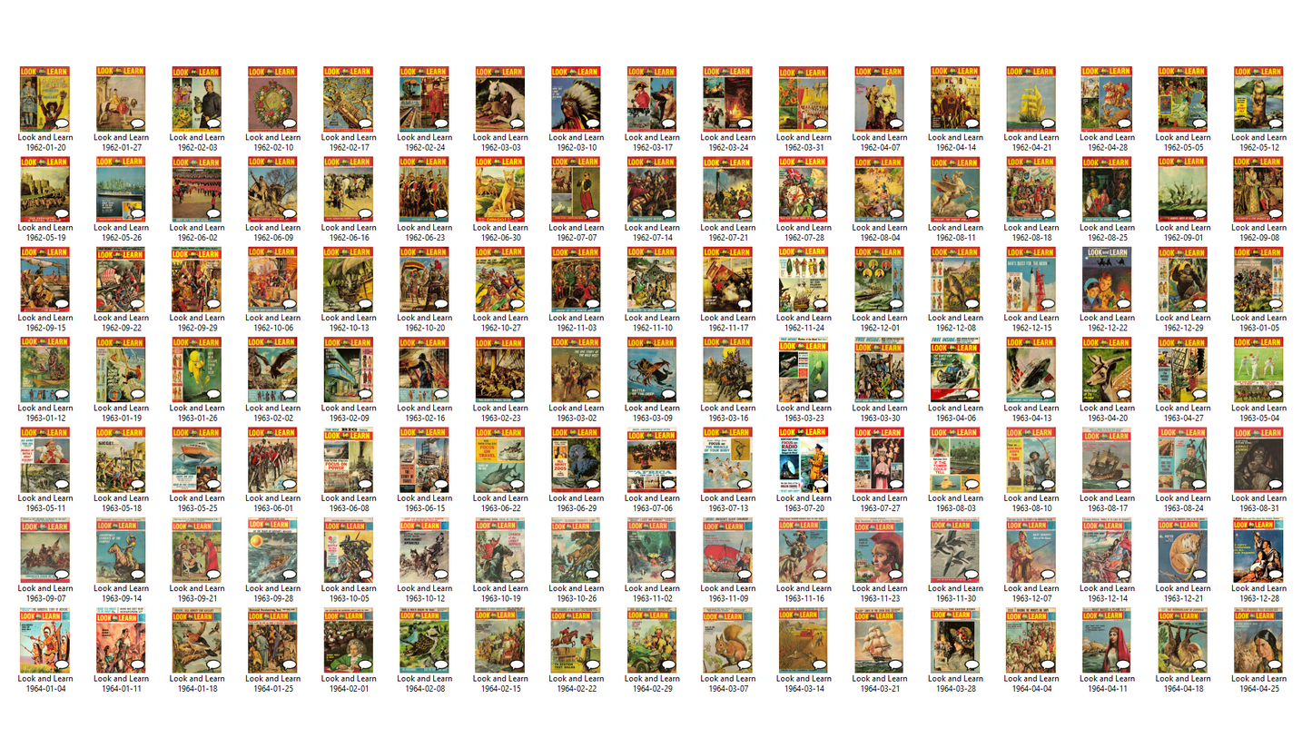 Look and Learn Magazine Complete Collection (Set 1 - 1962-1968) Full Run on DVD-ROM (3 Disc Set)