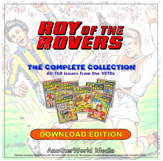 Roy of the Rovers - The Complete 1970s Comic Collection – Full Run - Download - AnotherWorldGames
