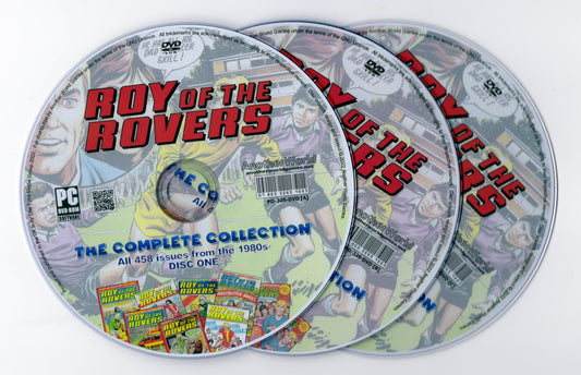 Roy of the Rovers - The Complete 1980s Comic Collection – Full Run on DVD-ROM(3 Disc Set) - AnotherWorldGames