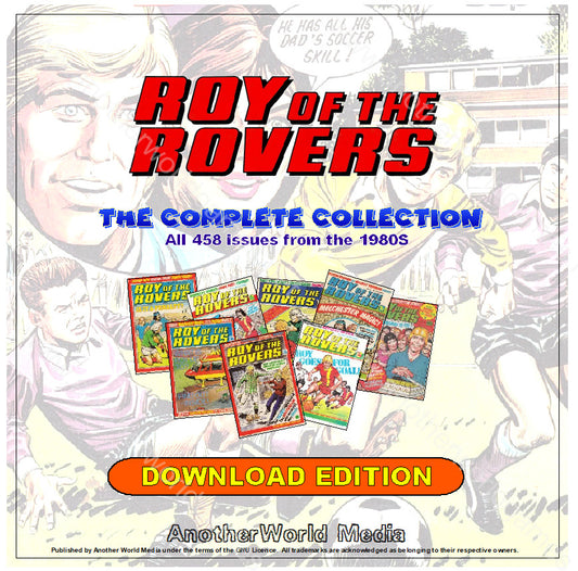 Roy of the Rovers - The Complete 1980s Comic Collection – Full Run - Download - AnotherWorldGames