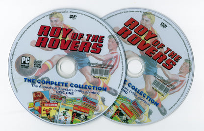 Roy of the Rovers - The Comic Book Annual & Holiday Special Collection on DVD-ROM (2 Disc Set)