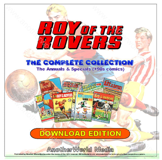 Roy of the Rovers - The Comic Book Annual & Holiday Special Collection - Download - AnotherWorldGames