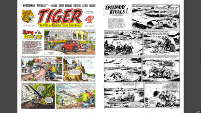 Tiger – The 1950s Comic Book Archive on DVD-ROM – 235+ Issues! (2 Disc Set)