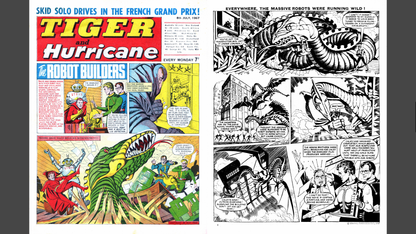 Tiger – The 1960s Comic Book Archive on DVD-ROM – 430+ Issues! (4 Disc Set)