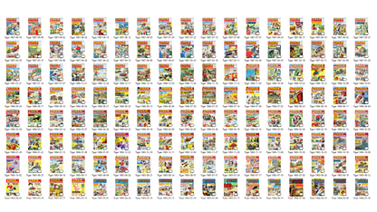 Tiger – The 1960s Comic Book Archive on DVD-ROM – 430+ Issues! (4 Disc Set)