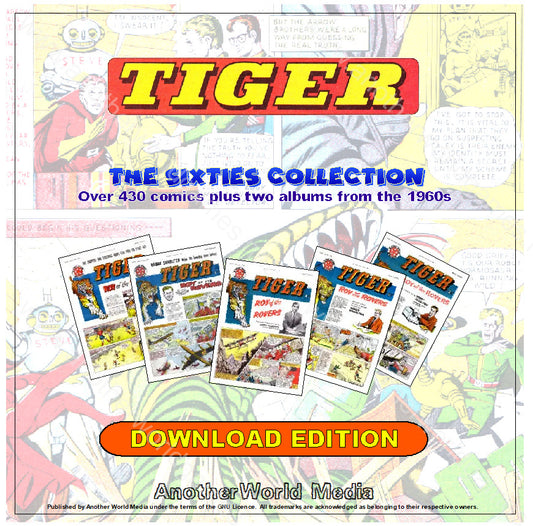 Tiger – The 1960s Comic Book Archive (430+ Issues) - Download - AnotherWorldGames