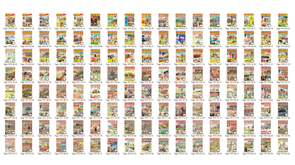 Tiger - The 1970s Comic Book Archive on DVD-ROM – 500+ Issues! (5 Disc Set)