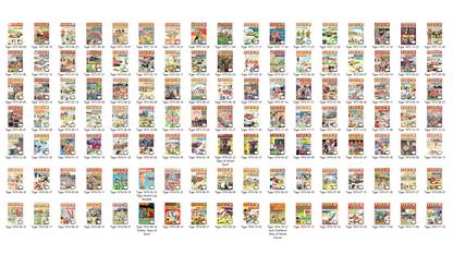 Tiger - The 1970s Comic Book Archive on DVD-ROM – 500+ Issues! (5 Disc Set)