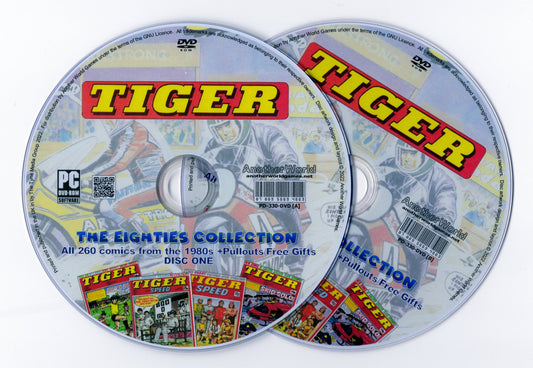 Tiger - The 1980s Comic Book Archive on DVD-ROM – 260+ Issues! (2 Disc Set) - AnotherWorldGames
