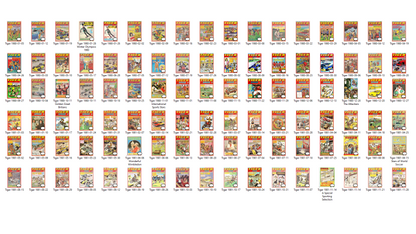 Tiger - The 1980s Comic Book Archive on DVD-ROM – 260+ Issues! (2 Disc Set)