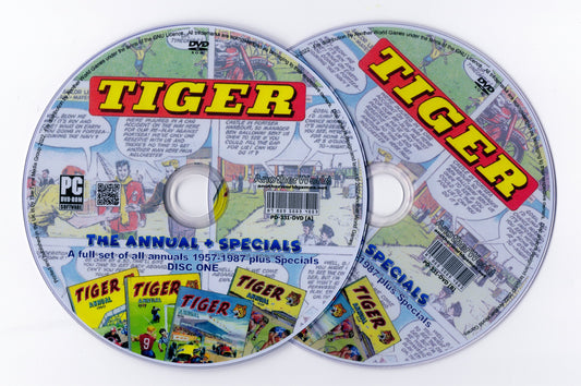 Tiger - The Complete Annual Collection on DVD-ROM +Holiday Specials (2 Disc Set) - AnotherWorldGames