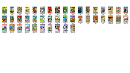 Tiger - The Complete Annual Collection on DVD-ROM +Holiday Specials (2 Disc Set)