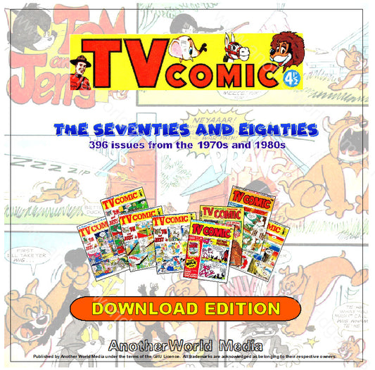 TV Comic (1970s & 1980s) The Comic Book Archive (396 Issues) - Download - AnotherWorldGames
