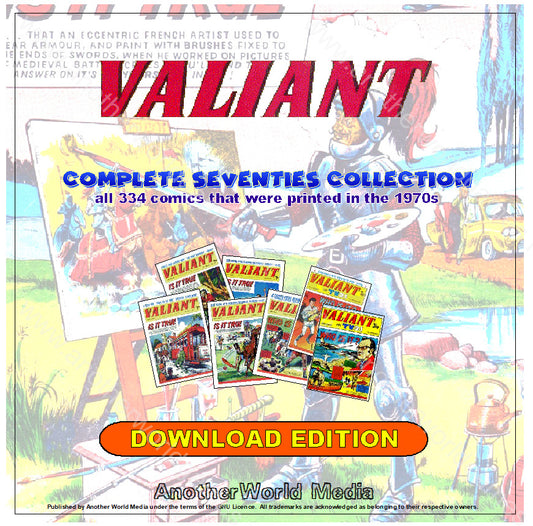 Valiant - The Complete 1970s Comic Collection - Download - AnotherWorldGames
