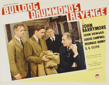 Bulldog Drummond's Revenge (1937) Adventure DVD John Howard Public Domain Film