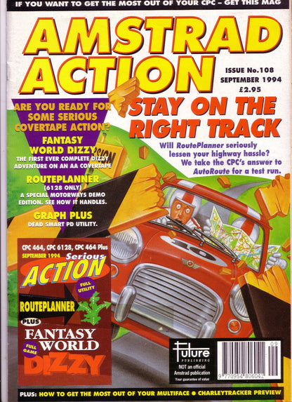 AMSTRAD ACTION Magazine Collection on Disk ALL ISSUES CPC+/464/6128/GX4000 Games