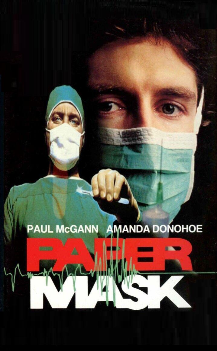 Paper Mask (1990) Tom Wilkinson, Amanda Donohue, Public Domain DVD NO CASE