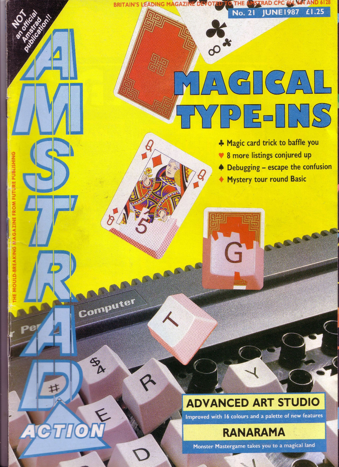 AMSTRAD ACTION Magazine Collection on Disk ALL ISSUES CPC+/464/6128/GX4000 Games