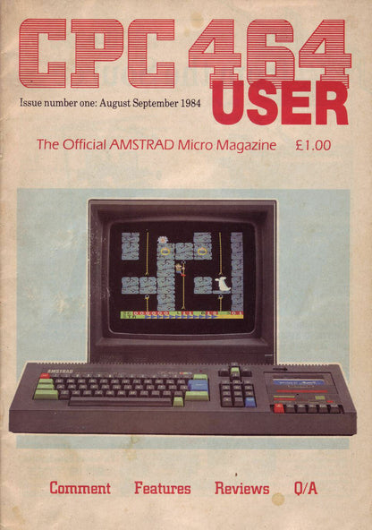 AMSTRAD COMPUTER USER MAGAZINE Full Run on Disk ACU PCW/CPC/664/6128 Games
