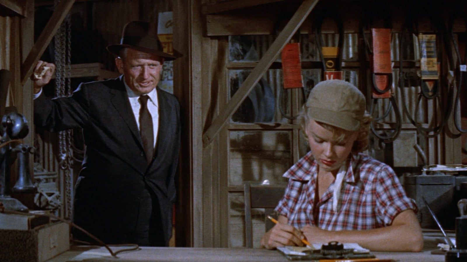 Bad Day at Black Rock (1955) Western Spencer Tracy DVD Public Domain NO CASE