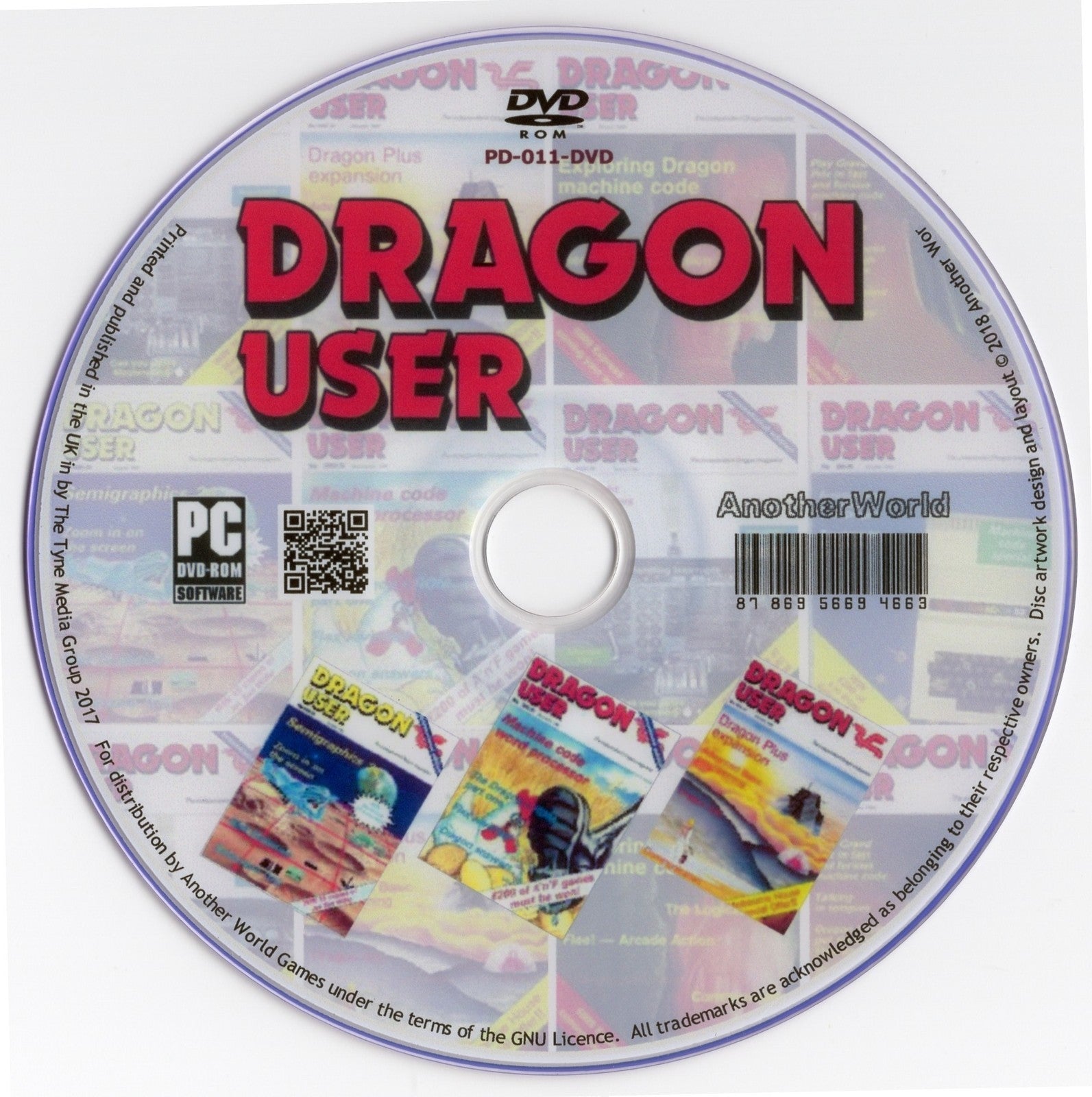 DRAGON USER Magazine Collection on Disk ALL ISSUES (Dragon 32/64 Computer Games)