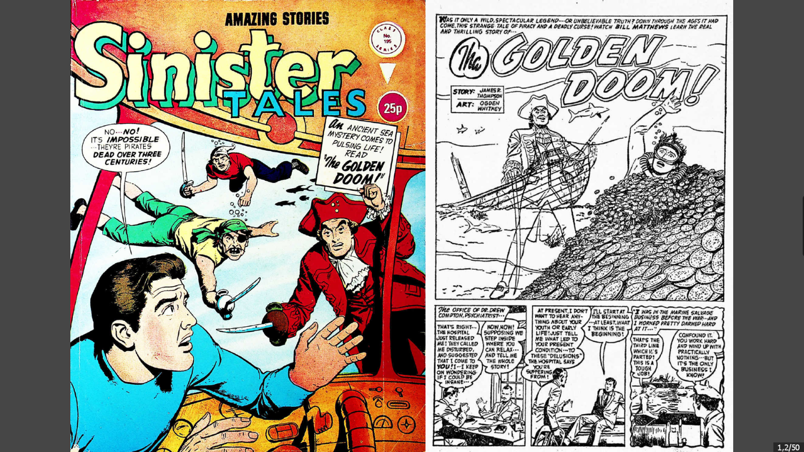 Sinister Tales - The Comic Book Collection on Disk - Includes 29 Issues on DVD