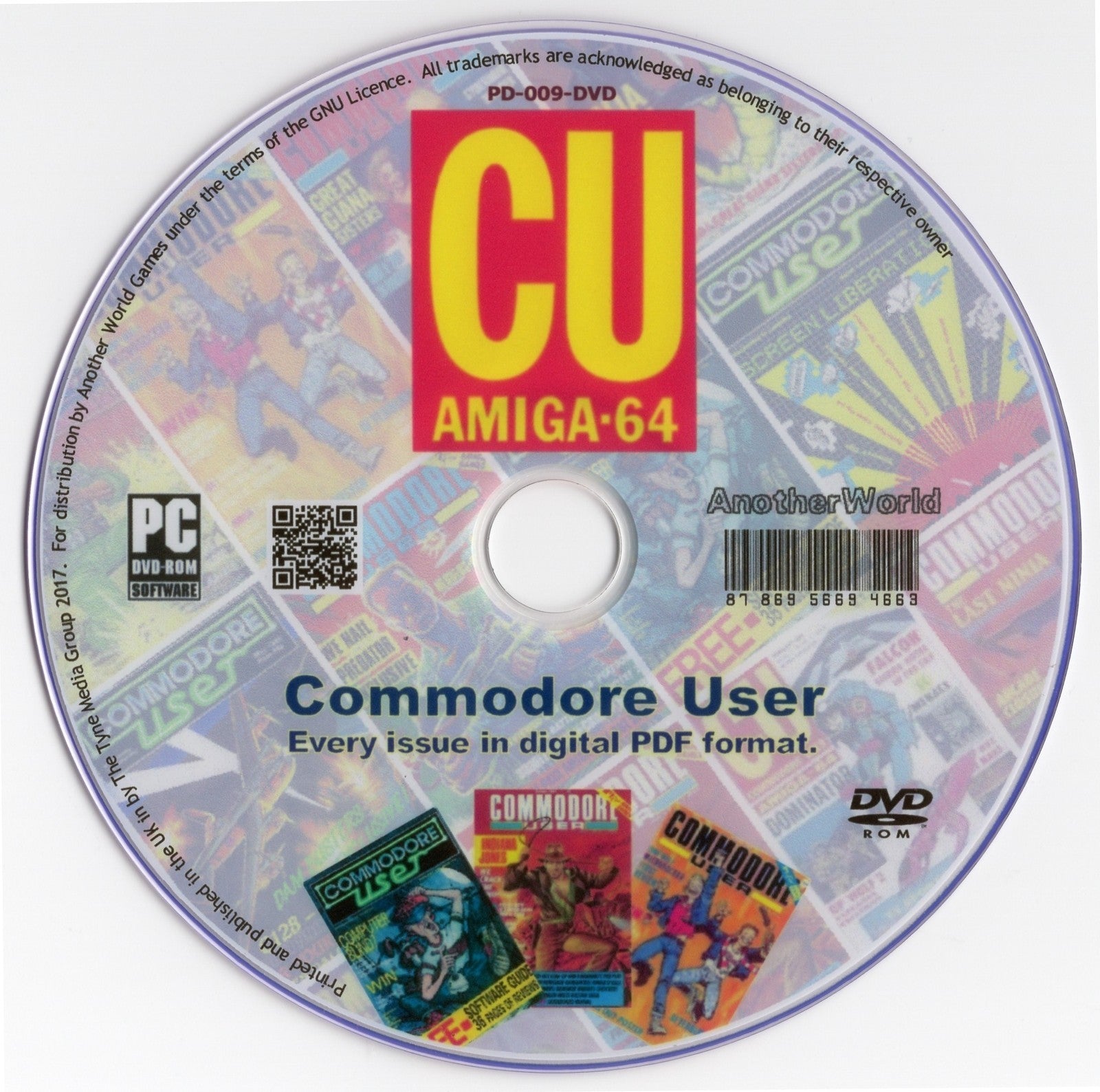 COMMODORE USER Magazine Collection on Disk ALL 78 ISSUES! C64/AMIGA/C16 Games CU