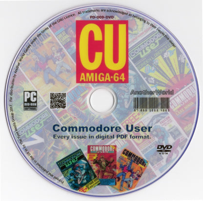 COMMODORE USER Magazine Collection on Disk ALL 78 ISSUES! C64/AMIGA/C16 Games CU