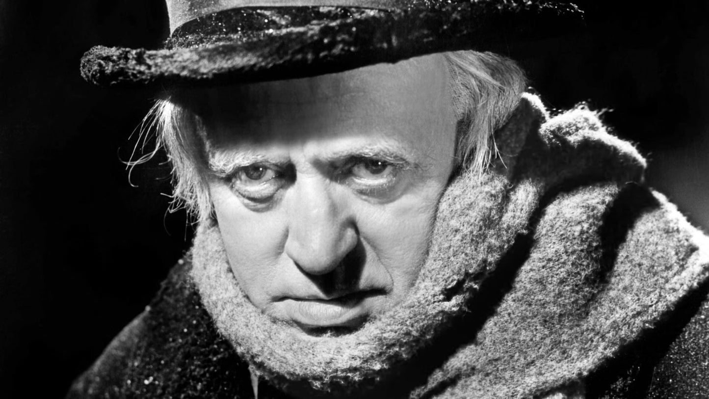 A Christmas Carol (Scrooge) DVD 1951 Alastair Sim Charles Dickens B&W Film Movie