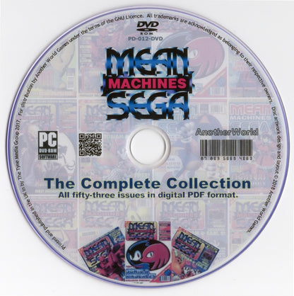 MEAN MACHINES SEGA Magazine Collection on Disk (Master System/Mega Drive Games)