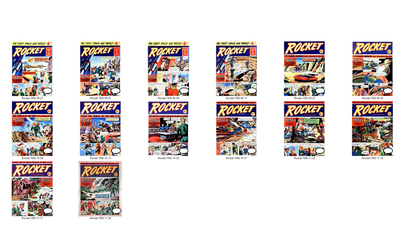 Rocket - The Complete Comic Collection on Disc - All 32 Issues (DVD-ROM)