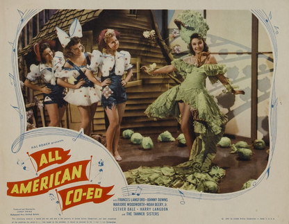 All-American Co-Ed (1941) Comedy Frances Langford DVD Public Domain (Disc Only)