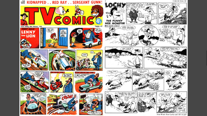 TV Comic (1950s/1960s) The Comic Book Archive - 299 Issues! (2 Disc Set)