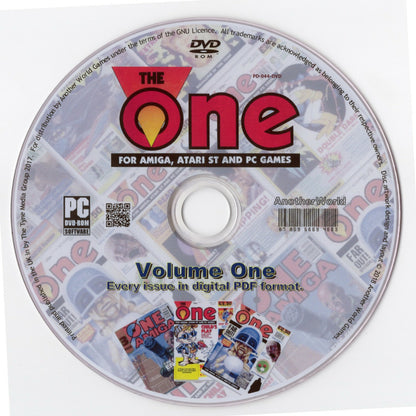 THE ONE MAGAZINE Full Collection on 2 DISKS (AMIGA, ATARI ST AND PC GAMES)