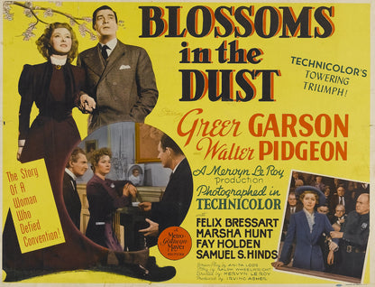 Blossoms in the Dust (1941) Biography Greer Garson DVD Public domain (Disc Only)