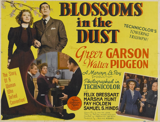 Blossoms in the Dust (1941) Biography Greer Garson DVD Public domain (Disc Only)