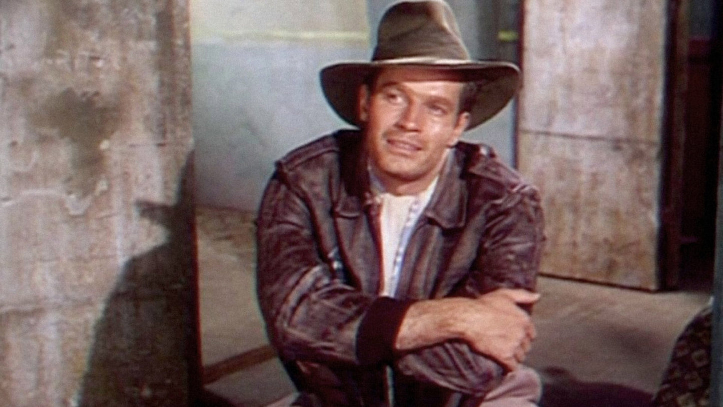 Secret of the Incas DVD (1954) Charlton Heston, Nicole Maurey Film - Disc only