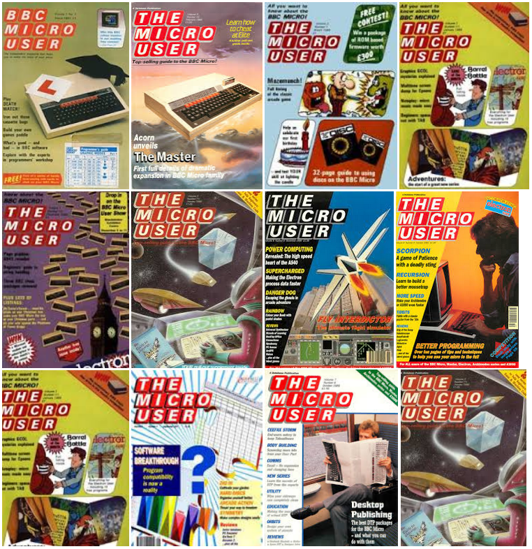 THE MICRO USER MAGAZINE Full Collection on Disk (BBC Micro/Acorn Electron Games)