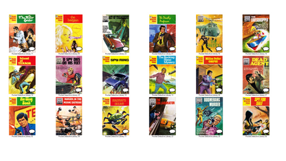 Pocket Detective Library - Comic Book Collection on Disc - 38 Issues on DVD-ROM