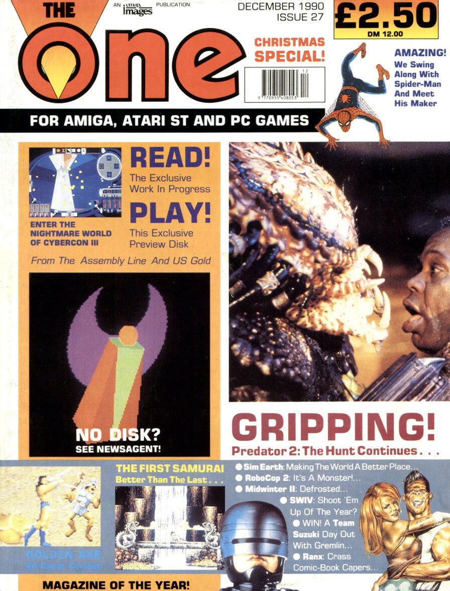 THE ONE MAGAZINE Full Collection on 2 DISKS (AMIGA, ATARI ST AND PC GAMES)