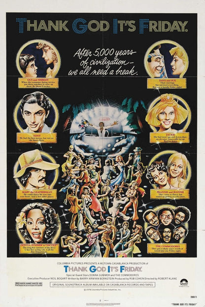 Thank God It's Friday (1978) Comedy, Donna Summer Public Domain DVD NO CASE