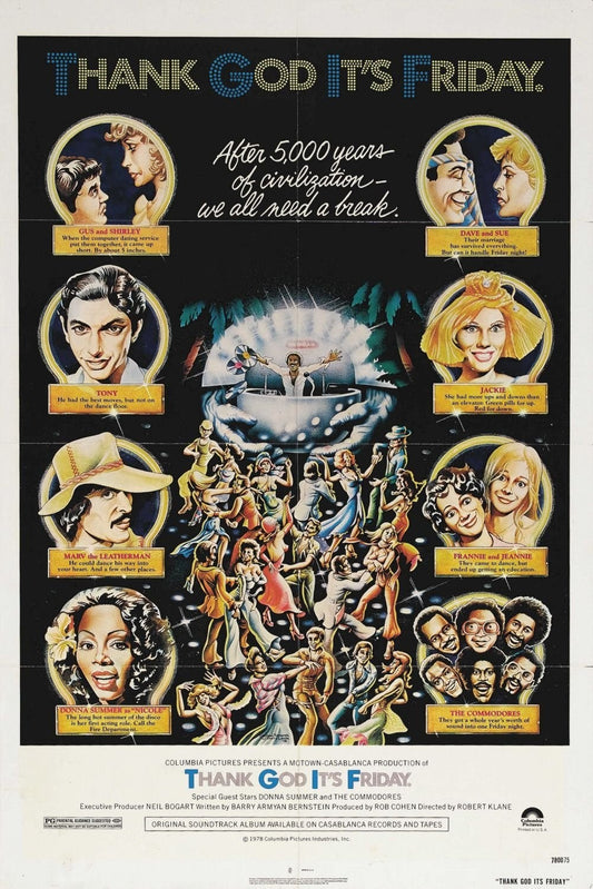 Thank God It's Friday (1978) Comedy, Donna Summer Public Domain DVD NO CASE