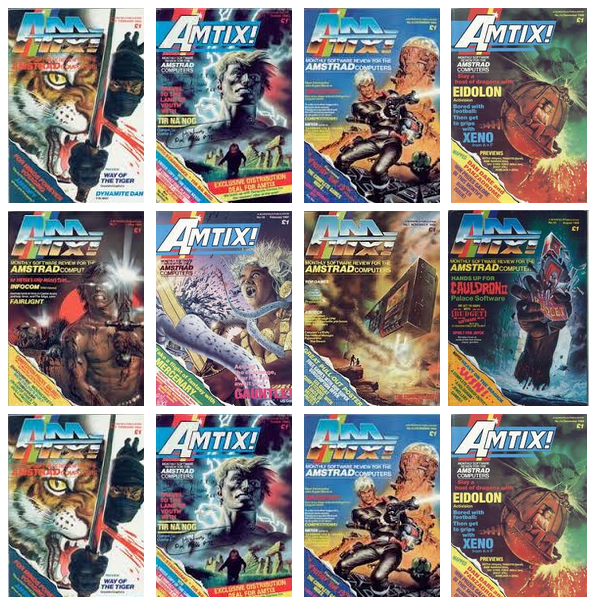 AMTIX! Magazine Collection on Disk ALL ISSUES Amstrad CPC464/664/6128 Games/Apps
