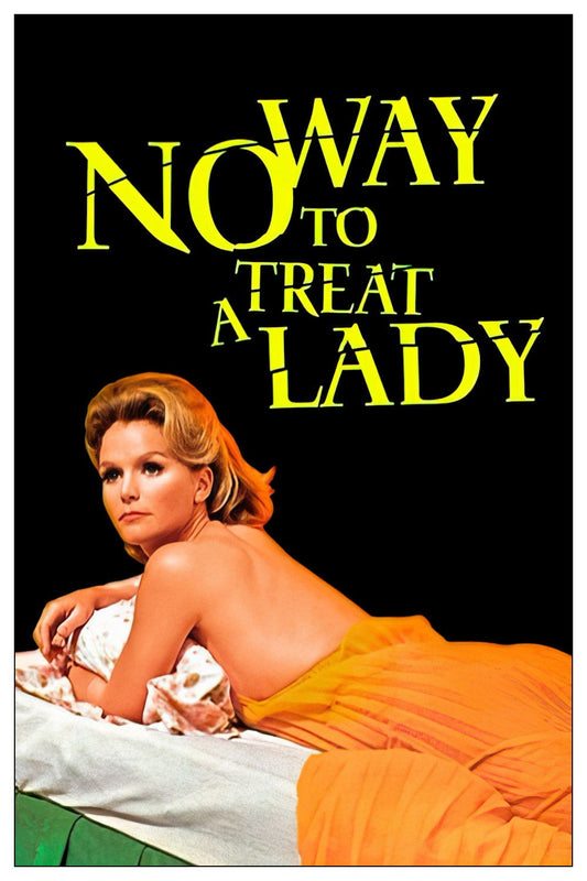 No Way to Treat a Lady (1968) Comedy DVD Rod Steiger Public Domain Film NO CASE