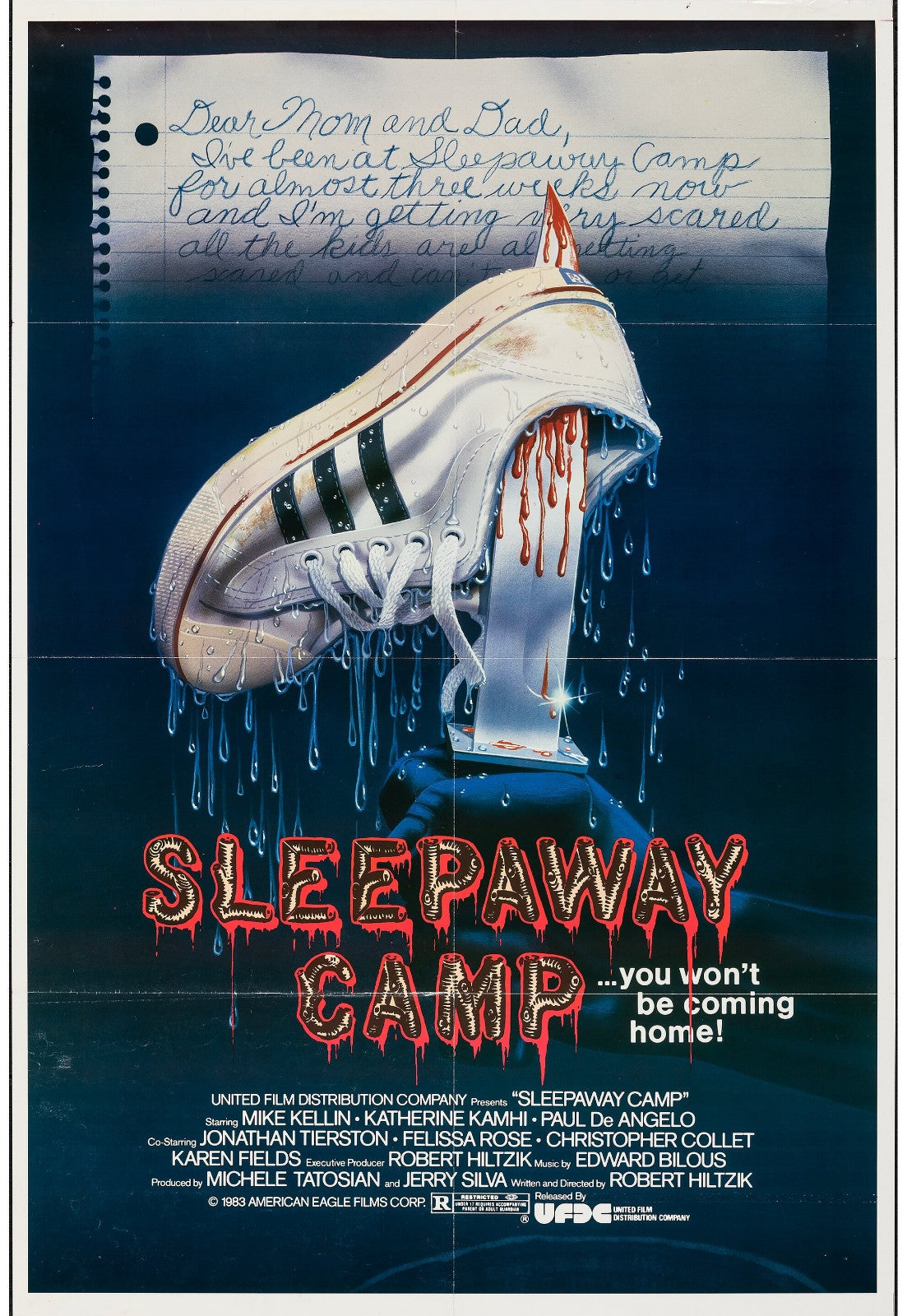 Sleepaway Camp (1983) Horror by Robert Hiltzik DVD Public Domain Film NO CASE