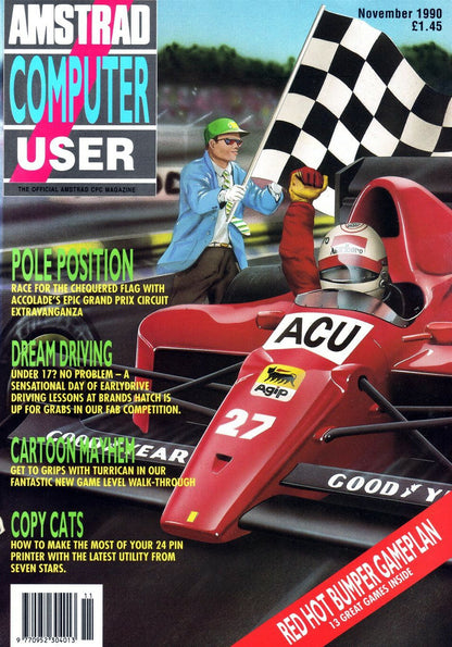 AMSTRAD COMPUTER USER MAGAZINE Full Run on Disk ACU PCW/CPC/664/6128 Games