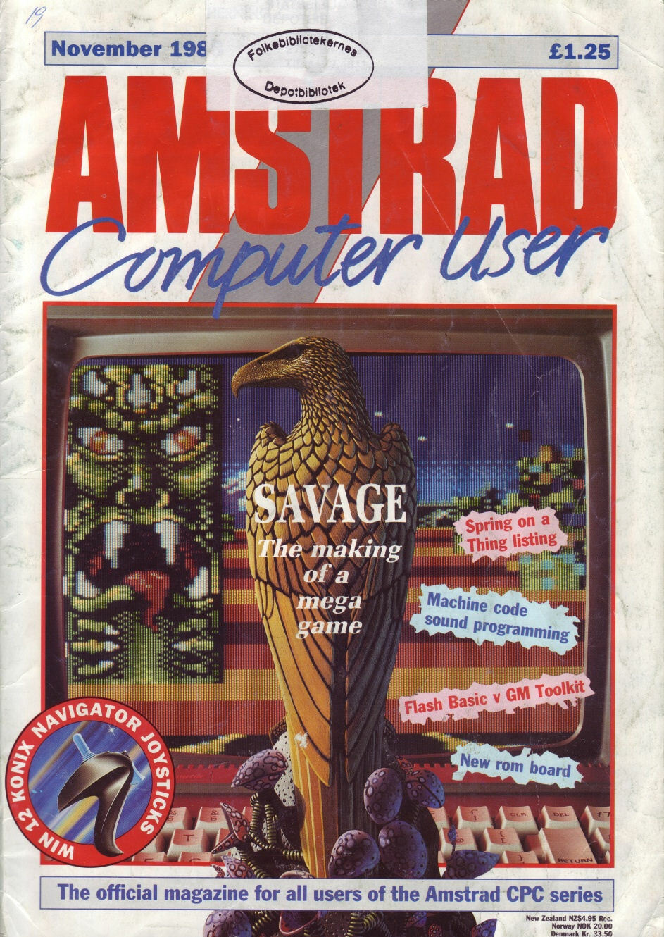 AMSTRAD COMPUTER USER MAGAZINE Full Run on Disk ACU PCW/CPC/664/6128 Games