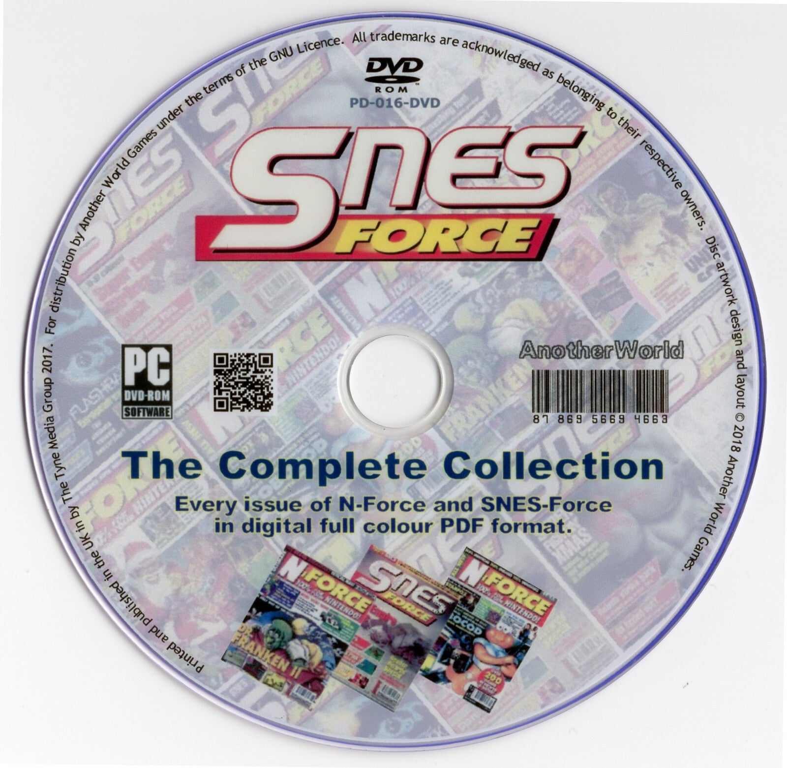 N-FORCE/SNES FORCE Magazine Collection on Disk (Nintendo NES/SNES/Gameboy Games)