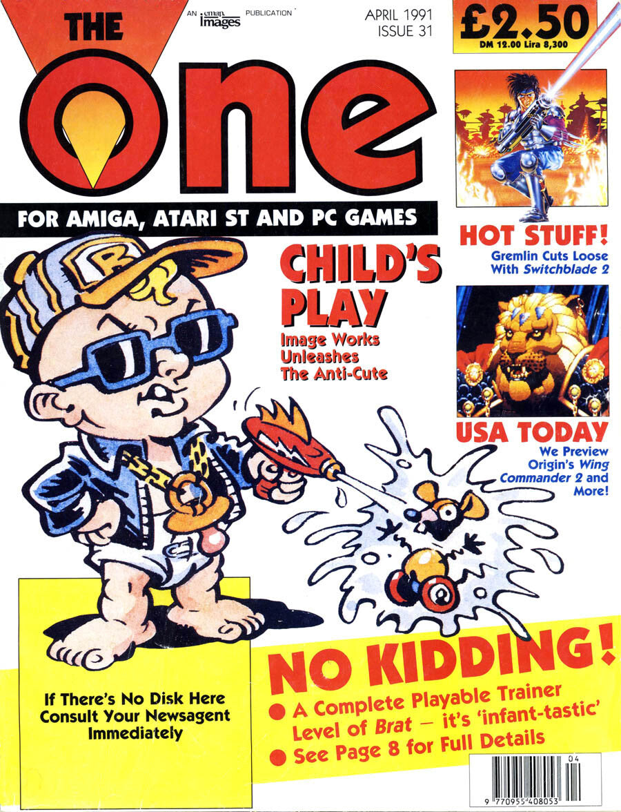 THE ONE MAGAZINE Full Collection on 2 DISKS (AMIGA, ATARI ST AND PC GAMES)