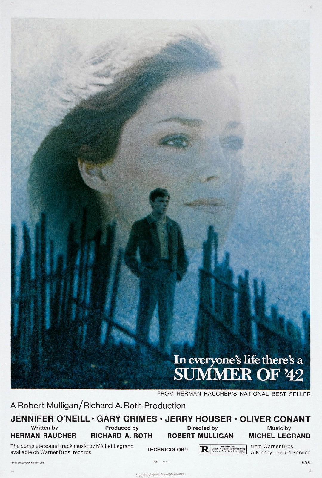 Summer of '42 (1971) Comedy Romance Jennifer O'Neill Public Domain DVD DISC ONLY